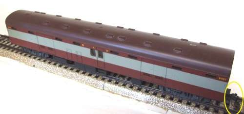 LIMA HO: Vintage SAR "Trans Karoo" Baggage Car in Good Un-boxed used condition(Italy)