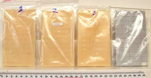 SCENERY HO/OO:  8pc Resin Corrugated Iron Roof Sheets in Good Un-boxed condition