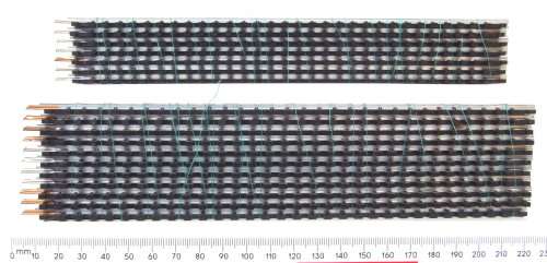 LIMA HO: 18pc Standard Length Metal Strait Track in Good Used un-boxed condition.(Italy)