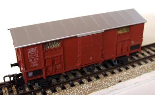 MARKLIN HO: 3-rail AC All Metal Freight Wagon in Like New un-boxed condition (Germany)