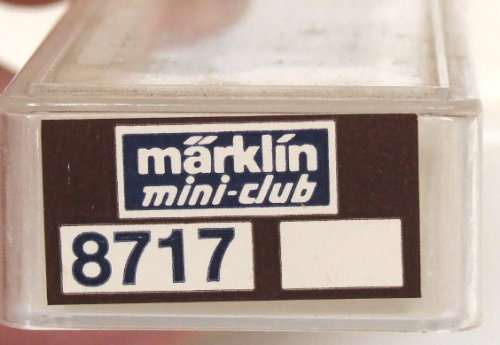 MARKLIN Z:  DB Passenger Coach (#8717) in Like New boxed condition (Germany)