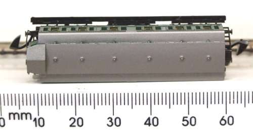 MARKLIN Z:  DB 2nd Class Passenger Coach (#8705) in Like New boxed condition (Germany)