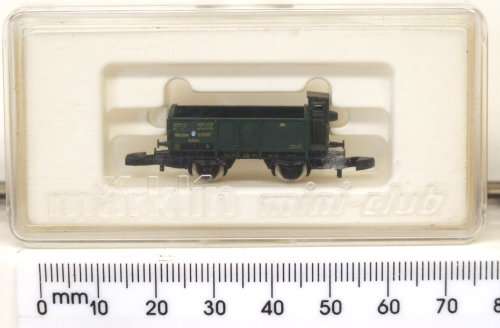 MARKLIN Z: Mini Club Freight Wagon (# 8629) in Like New boxed condition (Germany)