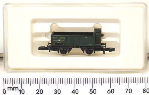 MARKLIN Z: Mini Club Freight Wagon (# 8629) in Like New boxed condition (Germany)