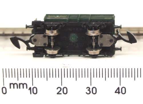 MARKLIN Z: Mini Club Freight Wagon (# 8629) in Like New boxed condition (Germany)