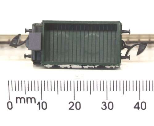 MARKLIN Z: Mini Club Freight Wagon (# 8629) in Like New boxed condition (Germany)