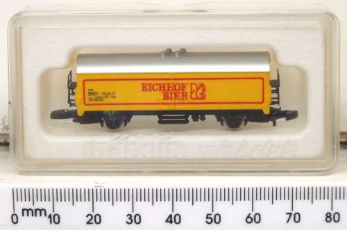 MARKLIN Z: Mini Club Beer Wagon (# 8611) in Like New boxed condition (Germany)