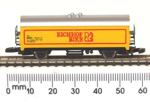 MARKLIN Z: Mini Club Beer Wagon (# 8611) in Like New boxed condition (Germany)