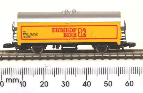 MARKLIN Z: Mini Club Beer Wagon (# 8611) in Like New boxed condition (Germany)