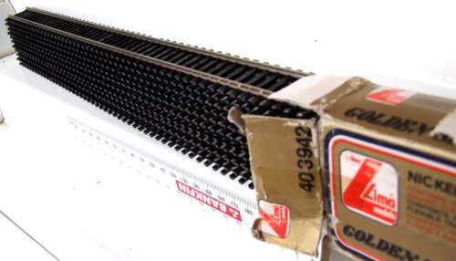 LIMA HO: Nickel Silver Flex Track 12 x  0.9m(10.8m in total) Lengths in NEW Boxed condition.(Italy))