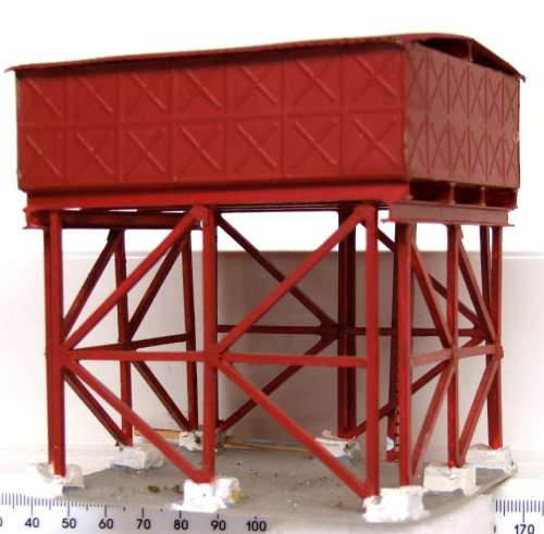 SCENERY HO: Large Typical SAR Water Tower in Fair Un-boxed condition(RSA)