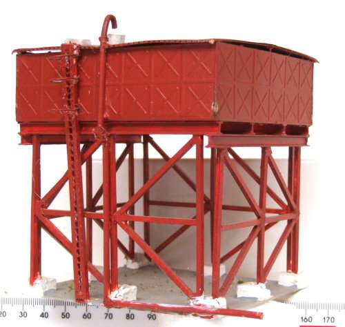SCENERY HO: Large Typical SAR Water Tower in Fair Un-boxed condition(RSA)
