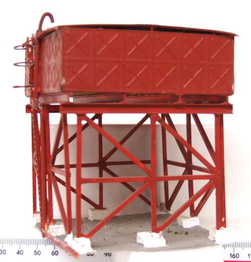 SCENERY HO: Large Typical SAR Water Tower in Fair Un-boxed condition(RSA)
