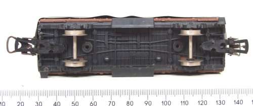 LIMA HO: SAR ES Freight Car with Tarpaulin in Fair used un-boxed condition (Italy)