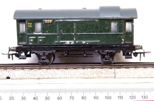 MARKLIN HO: Vintage 3-rail AC Tin Metal DB Baggage Van in Fair used condition(Germany)