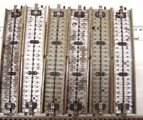 MARKLIN HO: 9x Curved M-Track(5200-1/2) in Useable condition.(Germany)