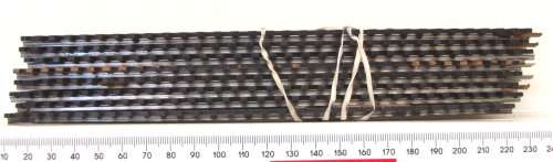 LIMA HO: 8pc Matal 18deg Wide Radius Track(430) in Fair Used Un-boxed condition.(Italy))