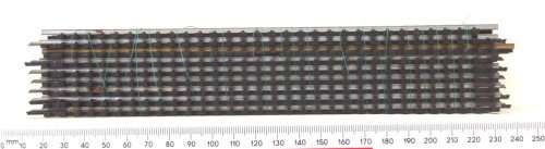 LIMA HO: 9pc Matal Strait Track(403020) in Fair Used Un-boxed condition.(Italy))