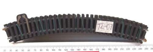 LIMA HO: 14pc Matal Curved Track(403030) in Fair Used Un-boxed condition.(Italy))