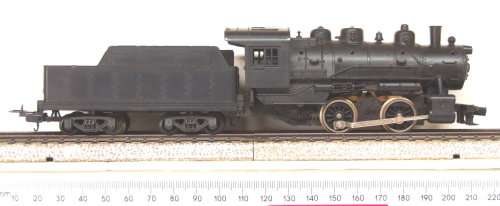 LIMA HO: Vintage Unmark 0-6-0 Steam Loco with Tender in Good Operating, Used Condition  (Italy)