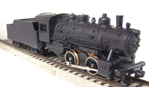 LIMA HO: Vintage Unmark 0-6-0 Steam Loco with Tender in Good Operating, Used Condition  (Italy)