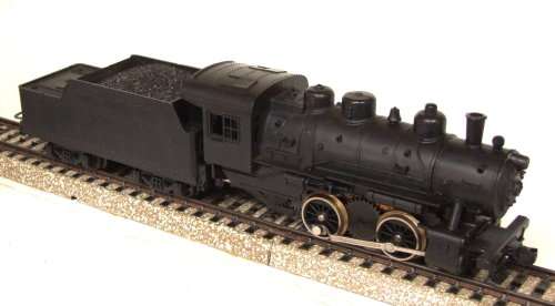 LIMA HO: Vintage Unmark 0-6-0 Steam Loco with Tender in Good Operating, Used Condition  (Italy)