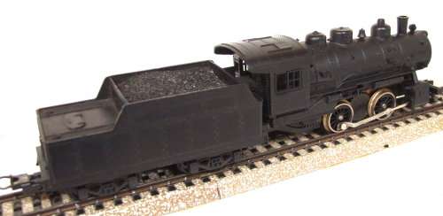 LIMA HO: Vintage Unmark 0-6-0 Steam Loco with Tender in Good Operating, Used Condition  (Italy)