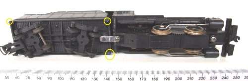 LIMA HO: Vintage Unmark 0-6-0 Steam Loco with Tender in Good Operating, Used Condition  (Italy)