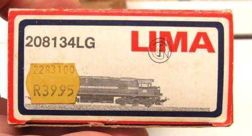 LIMA HO:SAR `Trans Karoo` Class 34 Diesel Loco(34-228) in Excellent Operating boxed condition(Italy)