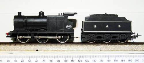 LIMA HO: SAR Tender Driven Steam Locomotive in Like New un-boxed Operating condition.(Italy)