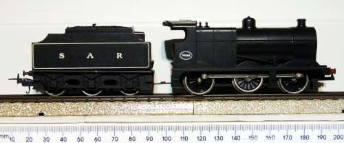 LIMA HO: SAR Tender Driven Steam Locomotive in Like New un-boxed Operating condition.(Italy)