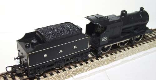 LIMA HO: SAR Tender Driven Steam Locomotive in Like New un-boxed Operating condition.(Italy)