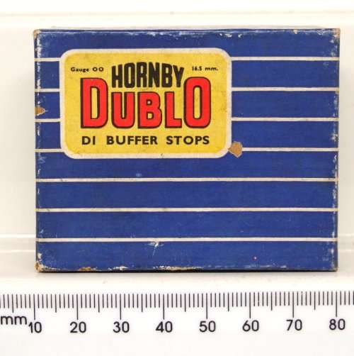 HORNBY DUBLO OO:  2x Vintage English Springloaded Bufferstops in Good Boxed condition(England)