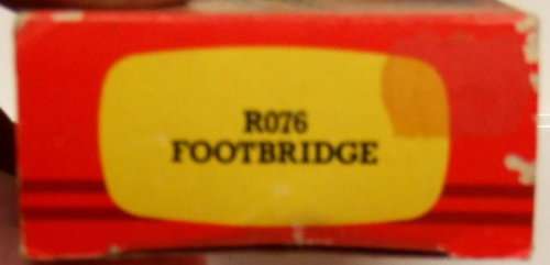 HORNBY OO:  Vintage Un-assembled Double Track Footbridge in New Boxed condition(England)