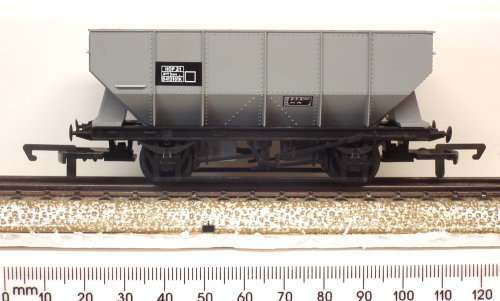 HORNBY OO: Modern English 2 Bay Hopper Wagon in Like New Un-Boxed condition(China)