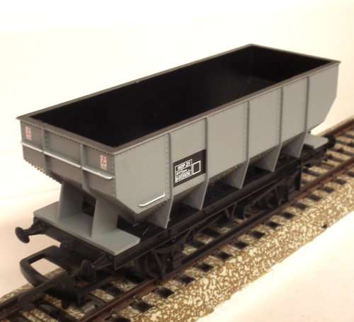 HORNBY OO: Modern English 2 Bay Hopper Wagon in Like New Un-Boxed condition(China)