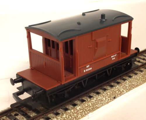 HORNBY HO:  Modern English  20t Brake Van in Like New Un-boxed condition(China)