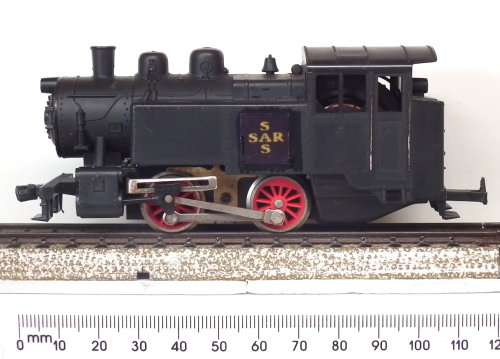 LIMA HO: Upmarket SAR 0-4-0 Tank Locomotive in Good Un-boxed Condition(Italy)