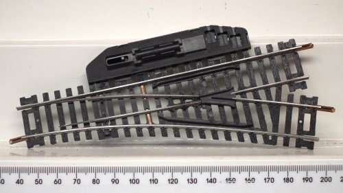 LIMA HO: Metal Standard Right Hand Point in Good Used Un-boxed condition.(Italy))