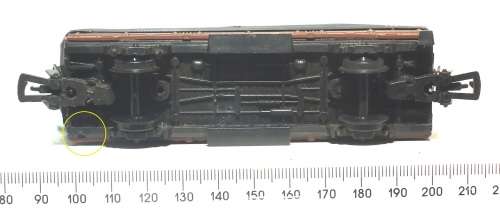 LIMA HO: SAR ES Freight  Wagon With Tarpaulin in Good Un-Boxed condition (Italy)