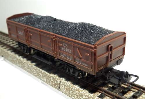 LIMA HO: SAR ES Coal Wagon With Load in Fair Un-Boxed condition (Italy)