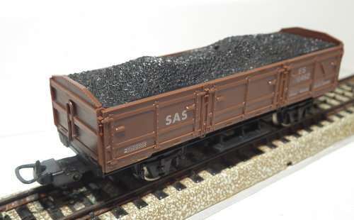 LIMA HO: SAR ES Coal Wagon With Load in Fair Un-Boxed condition (Italy)