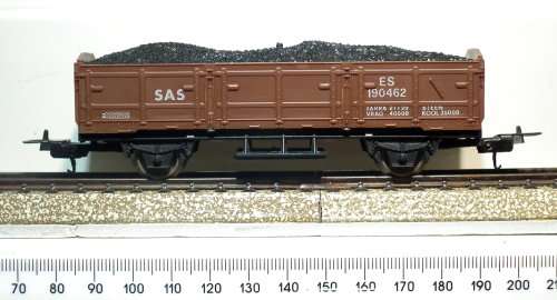 LIMA HO: SAR ES Coal Wagon With Load in Fair Un-Boxed condition (Italy)