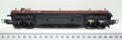 LIMA HO: Freight Wagon with Tree Trunk Load in Fair un-boxed condition (Italy)