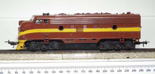 LIFE LIKE HO: SAR 34-207 Diesel Loco in Fair un-boxed condition (HKong)