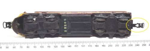 LIFE LIKE HO: SAR 34-207 Diesel Loco in Fair un-boxed condition (HKong)