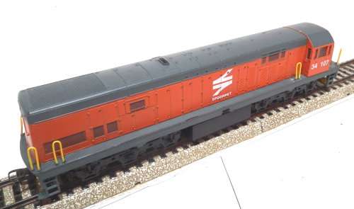 FRATESCHI HO:  SAR  Class 34 Diesel Locomotive in Good Un-boxed and Used Condition(Brazil)