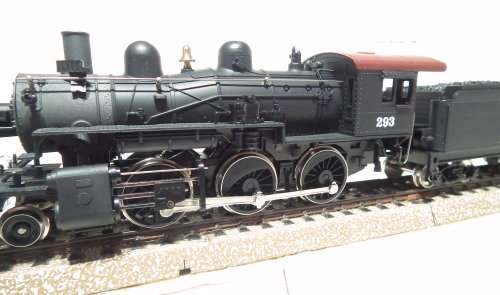 MEHANO HO: `North Western` 2-6-0 Steam Locomotive with Tender in Like New Boxed Condition(Slovenia)