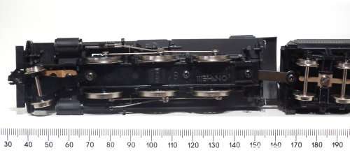 MEHANO HO: `North Western` 2-6-0 Steam Locomotive with Tender in Like New Boxed Condition(Slovenia)