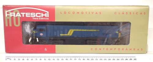 FRATESCHI HO:  SAR Class 34 Blue Train Diesel Locomotive in Fair Boxed and Used Condition(Brazil)